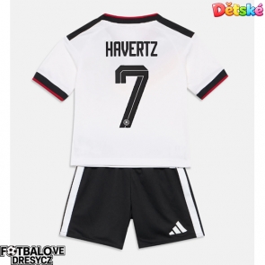 Německo Kai Havertz #7 Dětské Domácí dres komplet MS 2026 Krátký Rukáv (+ trenýrky)